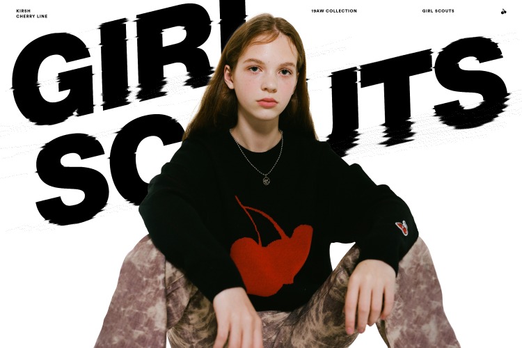 19AW CHERRY LINE &#039;GIRL SCOUTS&#039;